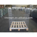 Wood pallet cage